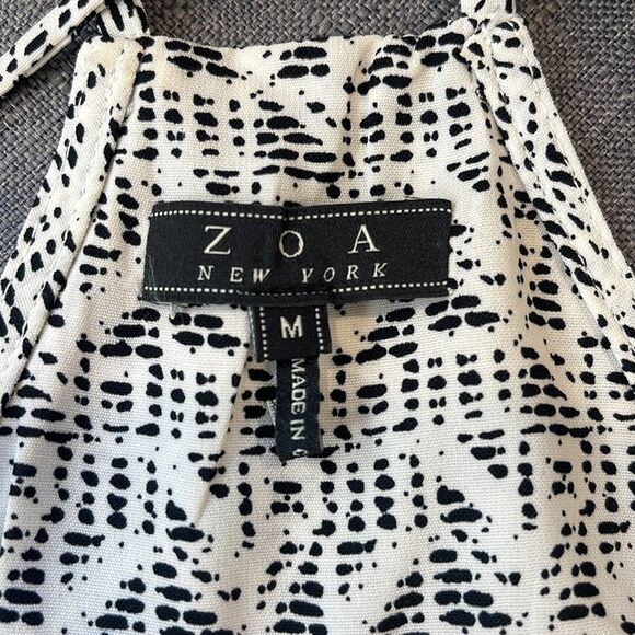 Abstract ZOA NEW YORK Racerback Hi-Low blouse - Picture 7 of 9